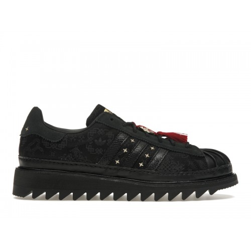 Кроссы adidas Superstar CLOT By Edison Chen Chinese New Year - мужская сетка размеров