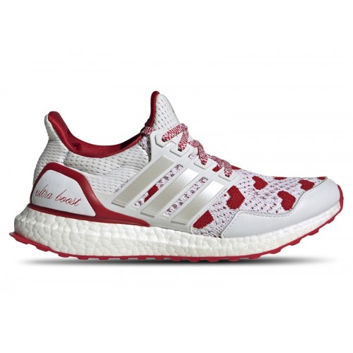 Кроссы adidas Ultra Boost 1.0 Valentine’s Day (W) - женская сетка размеров