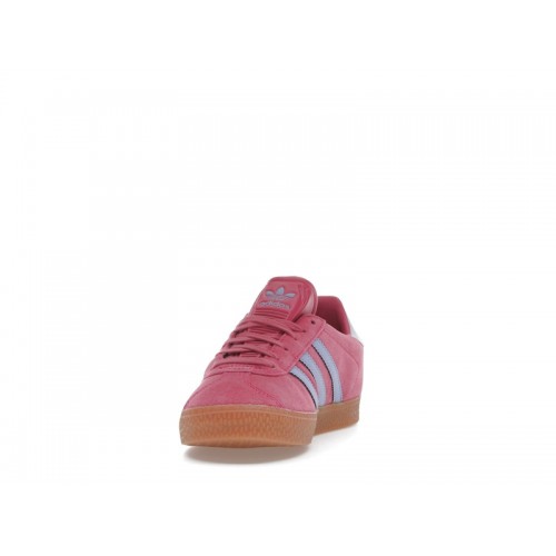 adidas Gazelle Shock Pink Blue Spark Halo Blue (GS) - подростковая сетка размеров