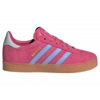 Детские adidas Gazelle Shock Pink Blue Spark Halo Blue (PS)