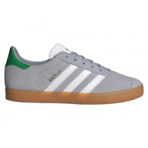 adidas Gazelle Halo Silver Green (GS) - подростковая сетка размеров