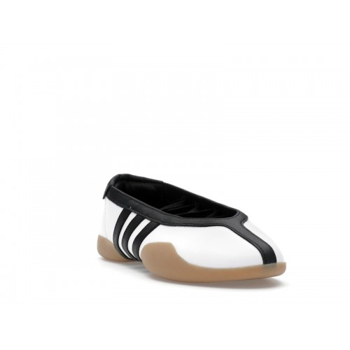 Кроссы adidas Taekwondo Mei Ballet White Black (W) - женская сетка размеров