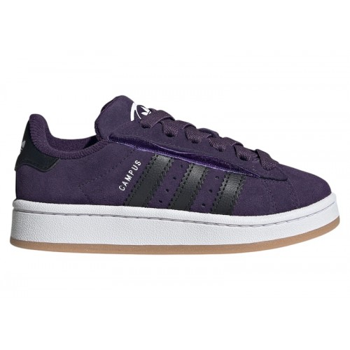 adidas Campus 00s Comfort Closure Camp Aurora Plum Core Black Cloud White (PS) - детская сетка размеров