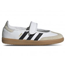 Подростковые adidas Samba Jane White Black Gum (GS)