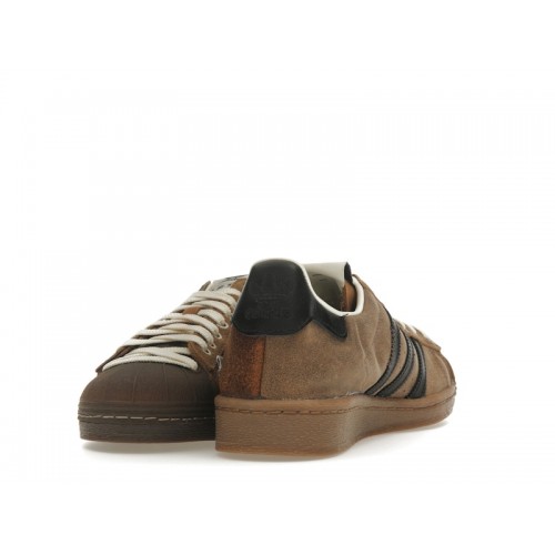 Кроссы adidas Superstar Song for the Mute Brown Black - мужская сетка размеров