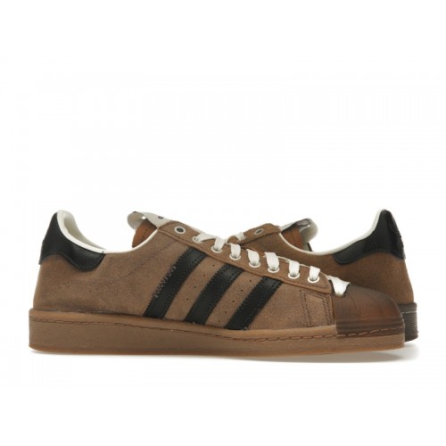 Кроссы adidas Superstar Song for the Mute Brown Black - мужская сетка размеров