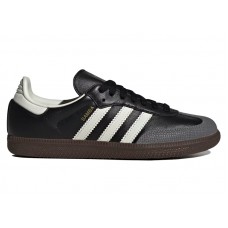 Женские кроссовки adidas Samba OG Black Off White Gold (W)