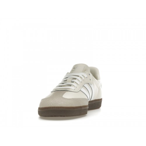 Кроссы adidas Samba OG Off White Wonder Alumina (W) - женская сетка размеров