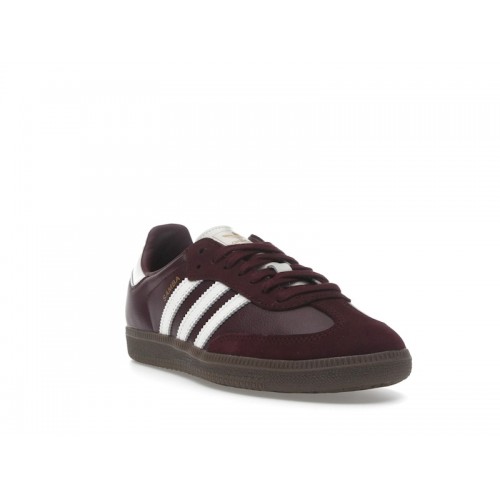 Adidas Wmns Samba OG Maroon Off White Gum - женская сетка размеров