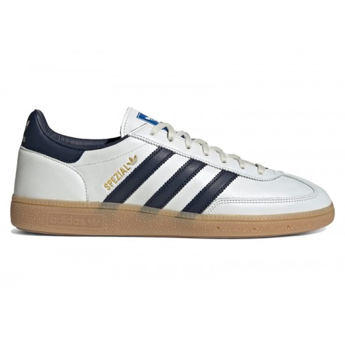 Кроссы adidas Handball Spezial Made In Germany White Night Indigo - мужская сетка размеров