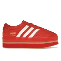 Женские кроссовки adidas Gazelle Stack Red Cream White (W)