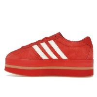 Женские кроссовки adidas Gazelle Stack Red Cream White (W)