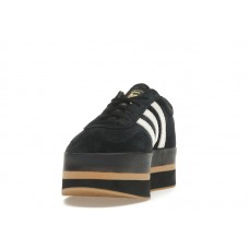 Женские кроссовки adidas Gazelle Stack Black Cream White (W)