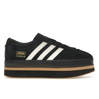 Женские кроссовки adidas Gazelle Stack Black Cream White (W)