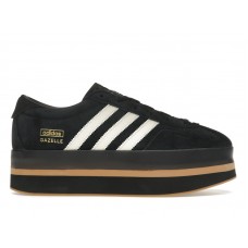 Женские кроссовки adidas Gazelle Stack Black Cream White (W)