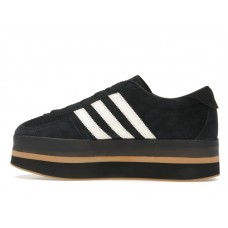 Женские кроссовки adidas Gazelle Stack Black Cream White (W)