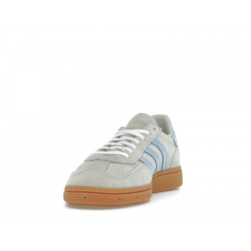 Кроссы adidas Handball Spezial Alumina Clear Sky (W) - женская сетка размеров