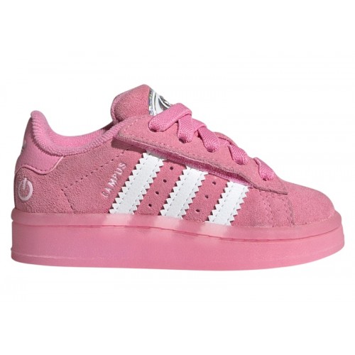 adidas Campus 00s LED Lights Comfort Closure Bliss Pink White Clear Pink (TD) - детская сетка размеров
