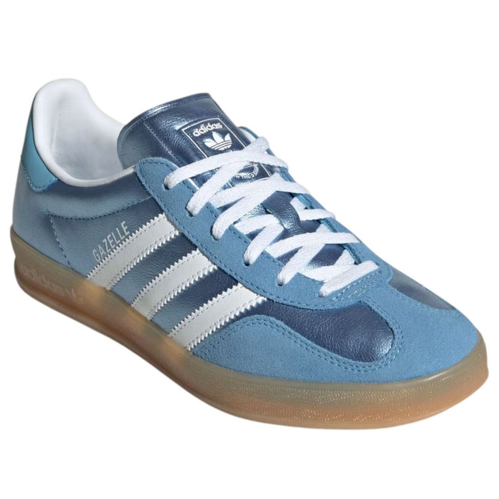 adidas Wmns Gazelle Indoor Blue Metallic Gum - женская сетка размеров adidas Wmns Gazelle Indoor Blue Metallic Gum - женская сетка размеров
