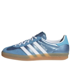 Женские adidas Gazelle Indoor Blue Cloud White Gum (W)