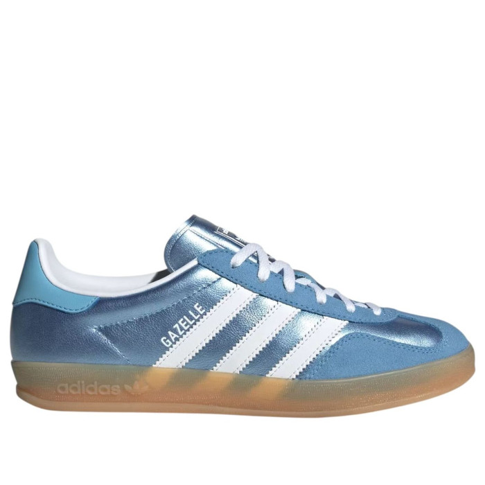 adidas Wmns Gazelle Indoor Blue Metallic Gum - женская сетка размеров adidas Wmns Gazelle Indoor Blue Metallic Gum - женская сетка размеров