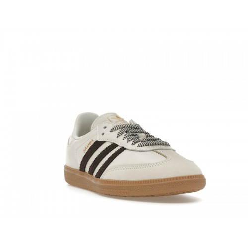 adidas Samba OG Off White Dark Brown (W) - женская сетка размеров