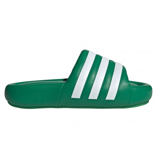 adidas Adilette 24 Slides Green Cloud White - мужская сетка размеров