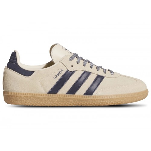 adidas Samba Warm Vanilla Night Indigo Gum (GS) - подростковая сетка размеров