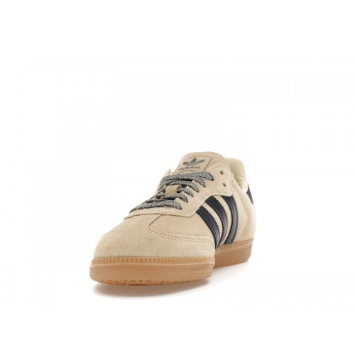 Кроссы adidas Samba OG Warm Vanilla Night Indigo - мужская сетка размеров