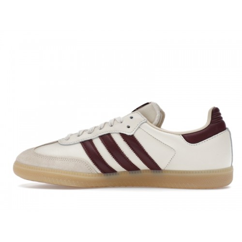 adidas Samba OG Wonder White Shadow Red - мужская сетка размеров