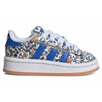 Малышам adidas Campus 00s Comfort Closure Liberty London Blue Floral (TD)