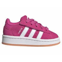 Малышам adidas Campus 00s Comfort Closure Camp Semi Lucid Fuchsia Cloud White Gum (TD)