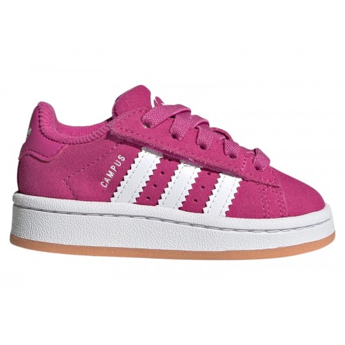 adidas Campus 00s Comfort Closure Camp Semi Lucid Fuchsia Cloud White Gum (TD) - детская сетка размеров