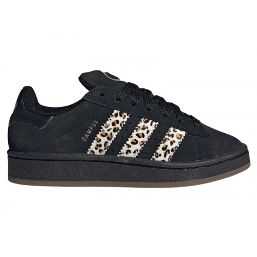 adidas Campus 00s Camp Core Black Wonder White Trace Brown (GS) - подростковая сетка размеров