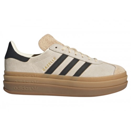 adidas Gazelle Cream White Core Black Sand Strata (W) - женская сетка размеров