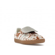 Женские adidas Samba LT Cow Print Brown White (W)