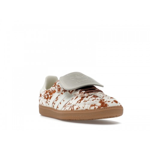 adidas Samba LT Cow Print Brown White (W) - женская сетка размеров