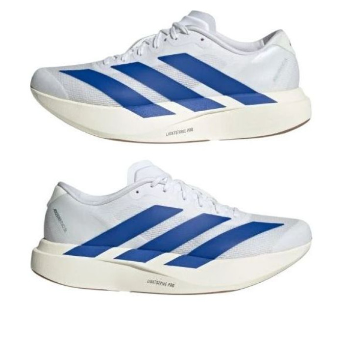 adidas Adizero Evo SL White Royal Blue - мужская сетка размеров adidas Adizero Evo SL White Royal Blue - мужская сетка размеров