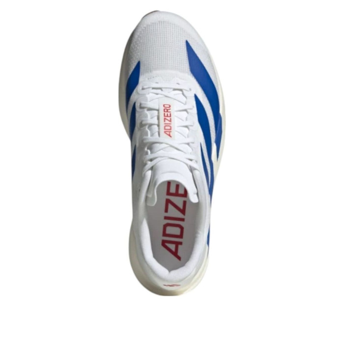 adidas Adizero Evo SL White Royal Blue - мужская сетка размеров adidas Adizero Evo SL White Royal Blue - мужская сетка размеров