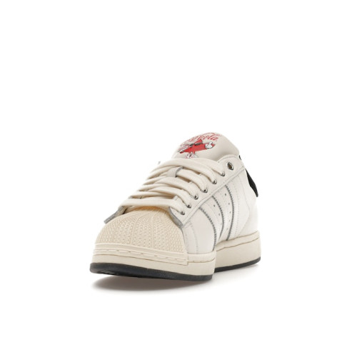 adidas Superstar Coca-Cola White - мужская сетка размеров