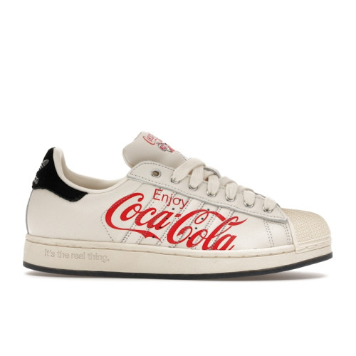 adidas Superstar Coca-Cola White - мужская сетка размеров