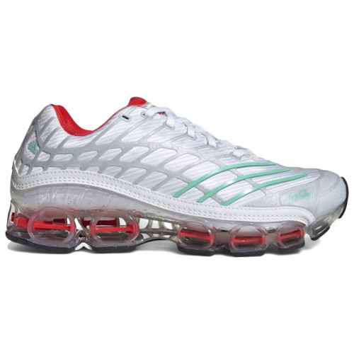 Coca-Cola x adidas Megaride F50 Cloud White Ice Green Silver Metallic - мужская сетка размеров