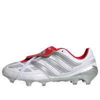 adidas Predator Precision FG David Beckham White Silver Metallic Vivid Red