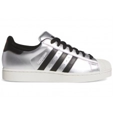 adidas Superstar II Silver Metallic Black