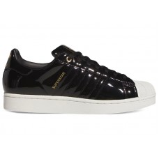adidas Superstar II Black Patent Off White