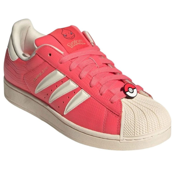 PokéMon x adidas Superstar Charmeleon - мужская сетка размеров PokéMon x adidas Superstar Charmeleon - мужская сетка размеров