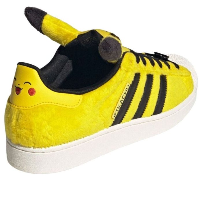 Pokémon x adidas Superstar Pikachu - мужская сетка размеров Pokémon x adidas Superstar Pikachu - мужская сетка размеров