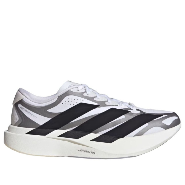 adidas Adizero EVO SL EXO White Black Silver - мужская сетка размеров adidas Adizero EVO SL EXO White Black Silver - мужская сетка размеров