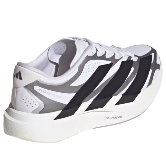 adidas Adizero EVO SL EXO White Black Silver - мужская сетка размеров adidas Adizero EVO SL EXO White Black Silver - мужская сетка размеров