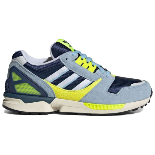 adidas ZX 8000 Dark Blue Solar Yellow - мужская сетка размеров